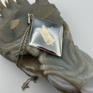 Siam sterling necklace